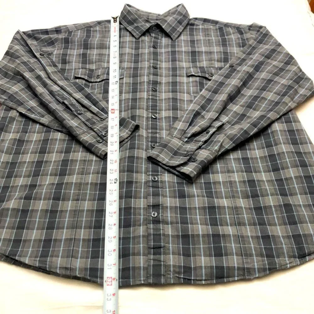 Bundle J.Ferrar mens button front long sleeve shirt size 2XLT - Picture 7 of 14